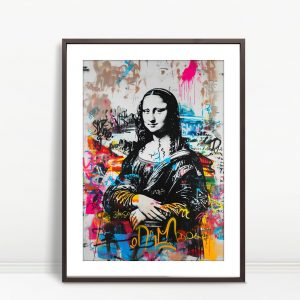Abstract Mona Lisa Urban Gallery Art