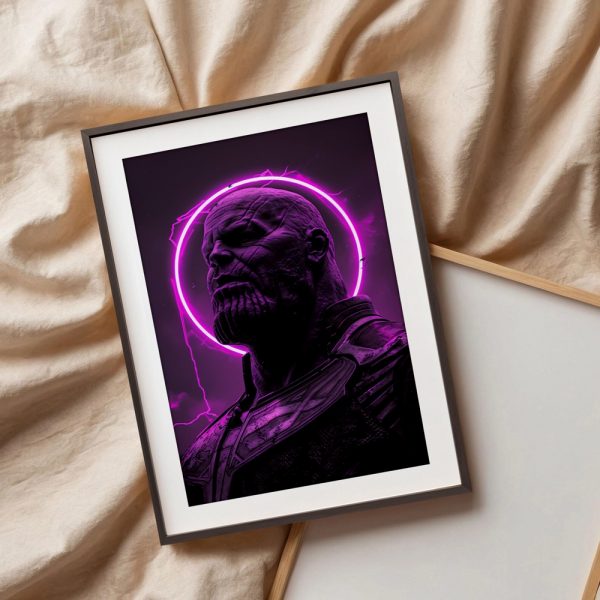 Titan’s Aura Wall Art Frame - Image 3