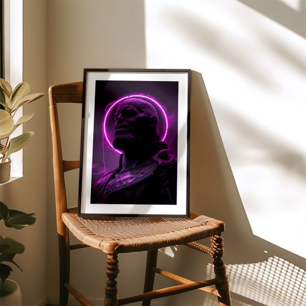 Titan’s Aura Wall Art Frame - Image 4