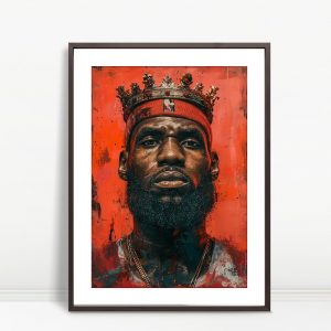 Crown Mode LeBron James Art