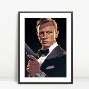 Licence to Dominate James Bond Art