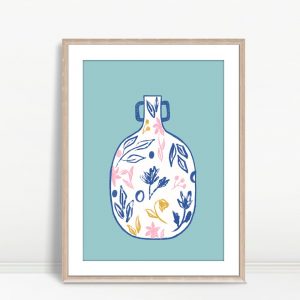Botanical Whispers in Soft Porcelain