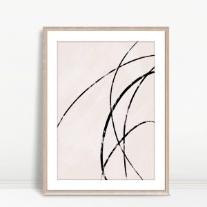 Rhythm in Motionless Black Lines