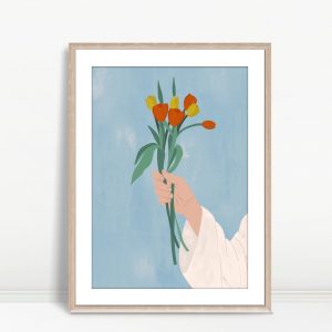 Tulip Offering in Gentle Light