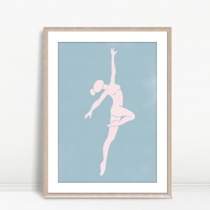 Airborne Elegance in Blush Motion