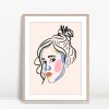 Color Contours of Thoughtful Gaze
