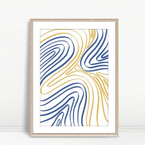 Fluid Motion in Dueling Stripes