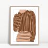 Cocoa Threads in Silken Motion
