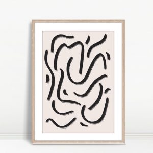 Whirling Lines of Still Movement