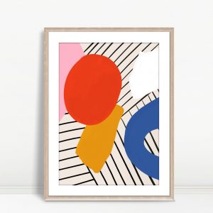 Tulip Whispers on Pale Canvas