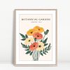 Botanical Garden Warm Meadow Florals