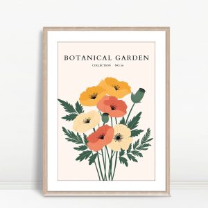 Botanical Garden Warm Meadow Florals