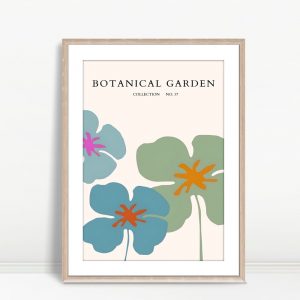 Botanical Garden Modern Pastel Florals