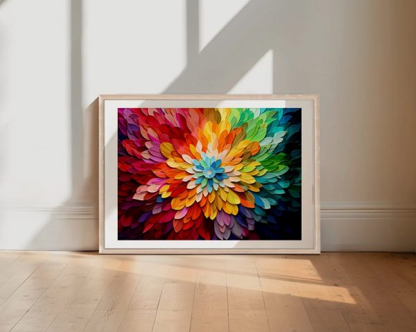 Radiant Petal Spectrum Burst - Image 2