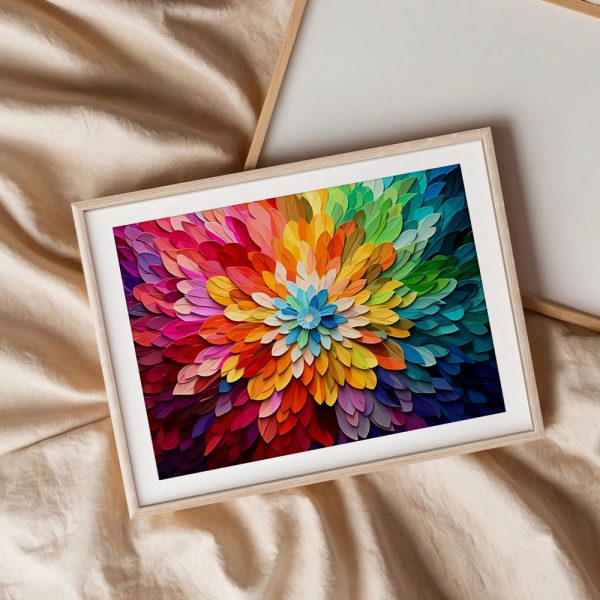 Radiant Petal Spectrum Burst - Image 3
