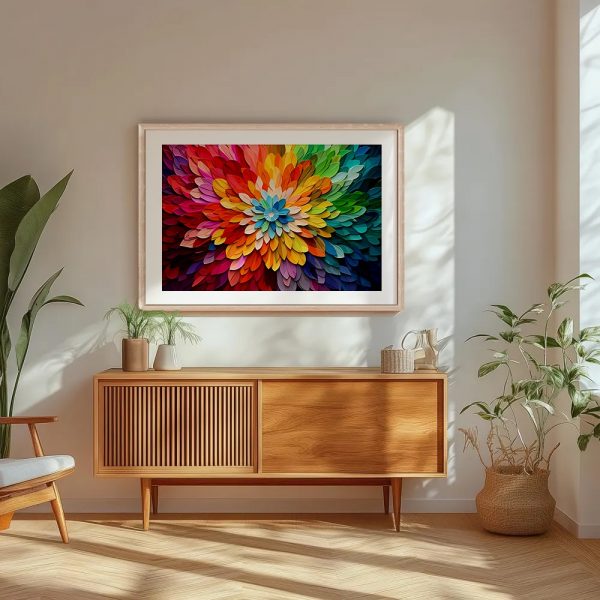 Radiant Petal Spectrum Burst - Image 5