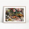 Floral Feast Elegant Still Life