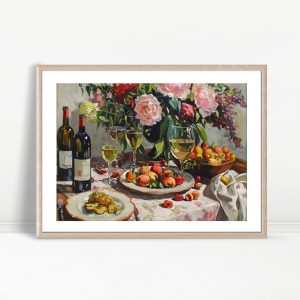 Floral Feast Elegant Still Life
