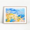 Blue and Yellow Meadow Breeze