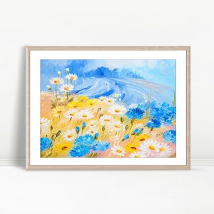 Blue and Yellow Meadow Breeze