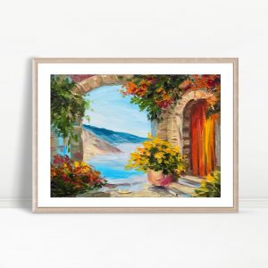 Archway Vista Golden Blossom Gate