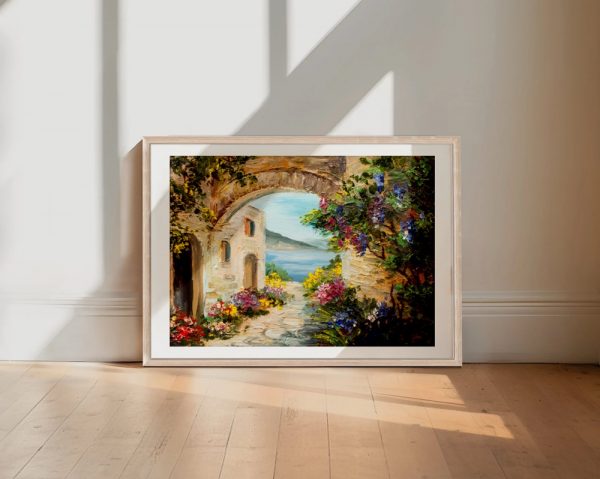 Secret Garden Stone Archway View - Image 2