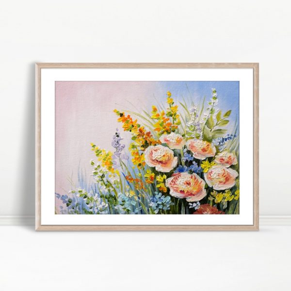 Pastel Breeze Spring Floral Bouquet