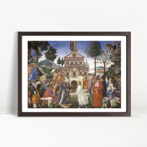 Trials of Moses by Botticelli