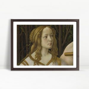 Nymph in Enchanted Forest by Botticelli