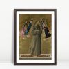 Saint Francis with Angels by Botticelli