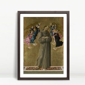 Saint Francis with Angels by Botticelli