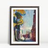 Autumn Path in Fauvist Colors by Matisse