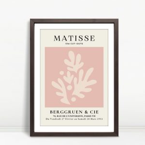 Coral Cut-Outs Minimalist Pink by Matisse
