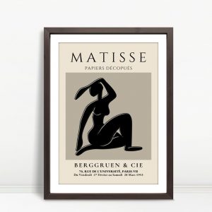 Silhouette Figure Modernist Cut-Out by Matisse