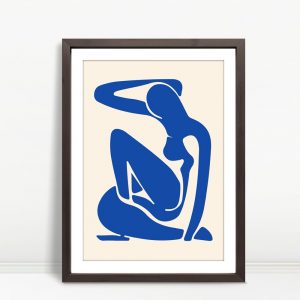 Blue Nude Serene Silhouette by Matisse
