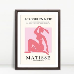 Pink Figure Dream By Henri Matisse