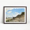 Sunny Cliffs and Sailboats by Monet