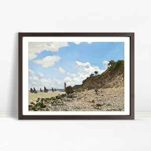 Sunny Cliffs and Sailboats by Monet