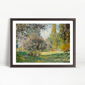 Blossoming Garden Escape by Monet