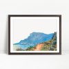 Wild Coastal Pathway and Hills by Monet