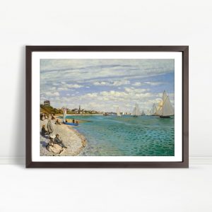 Regatta Day on the Shore by Monet