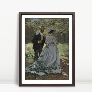 Garden Promenade In Spring by Monet