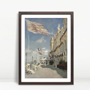 Grand Hotel Terrace Flags by Monet