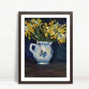 Pichet de Fleurs Jaunes(Jug of Flowers) – Picasso