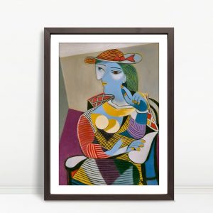 Femme Colorée sur Chaise(Colorful Woman on Chair) – Picasso
