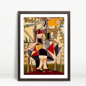 Reine Géométrique sous le Soleil(Geometric Queen in Sun) – Picasso