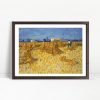 Corn Harvest in Provence by Vincent van Gogh