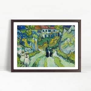 Stairway At Auvers by van Gogh