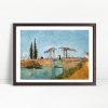 The Langlois Bridge at Arles by Vincent van Gogh