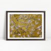Almond Blossoms Yellow Remixed